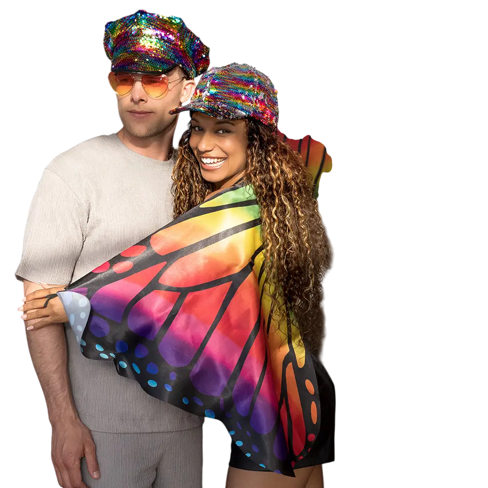 Rainbow switch captain's cap