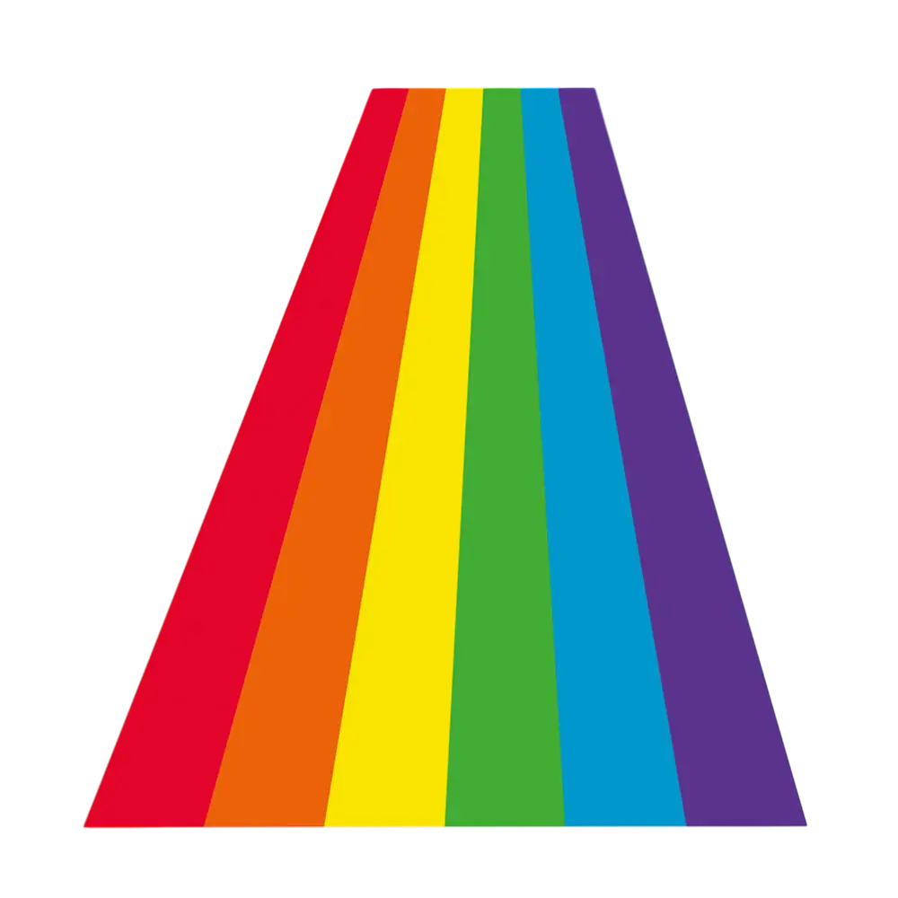 Rainbow carpet (450 x 60cm)