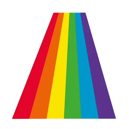 Rainbow carpet (450 x 60cm)