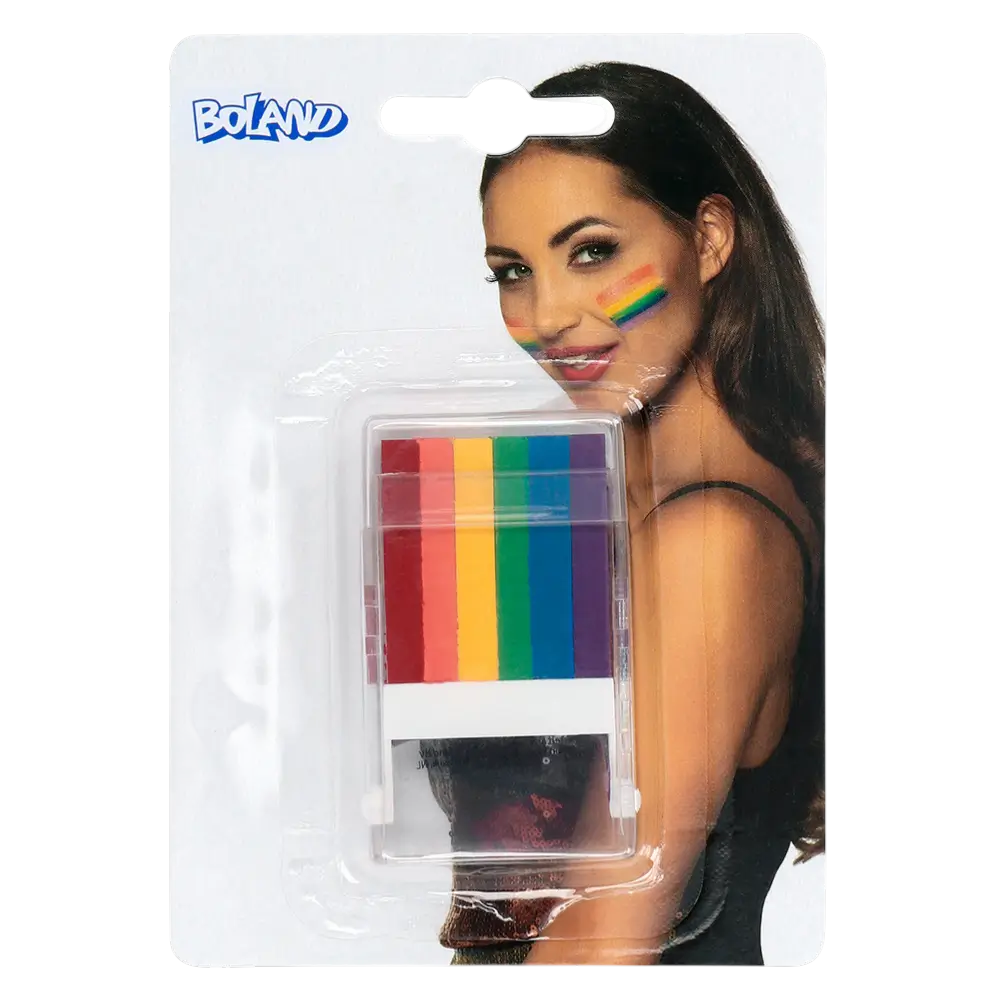 Rainbow make-up stick
