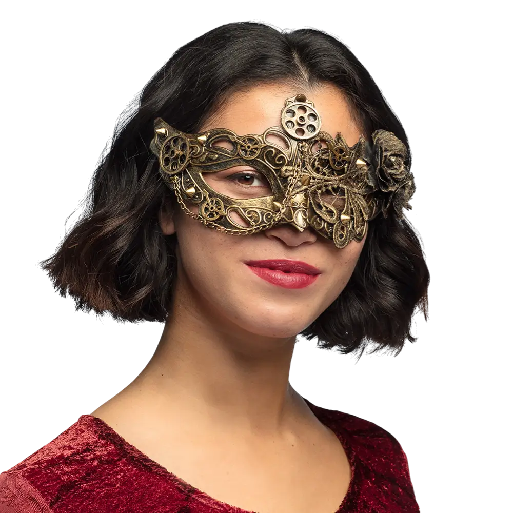 Steamflower Wolf Mask