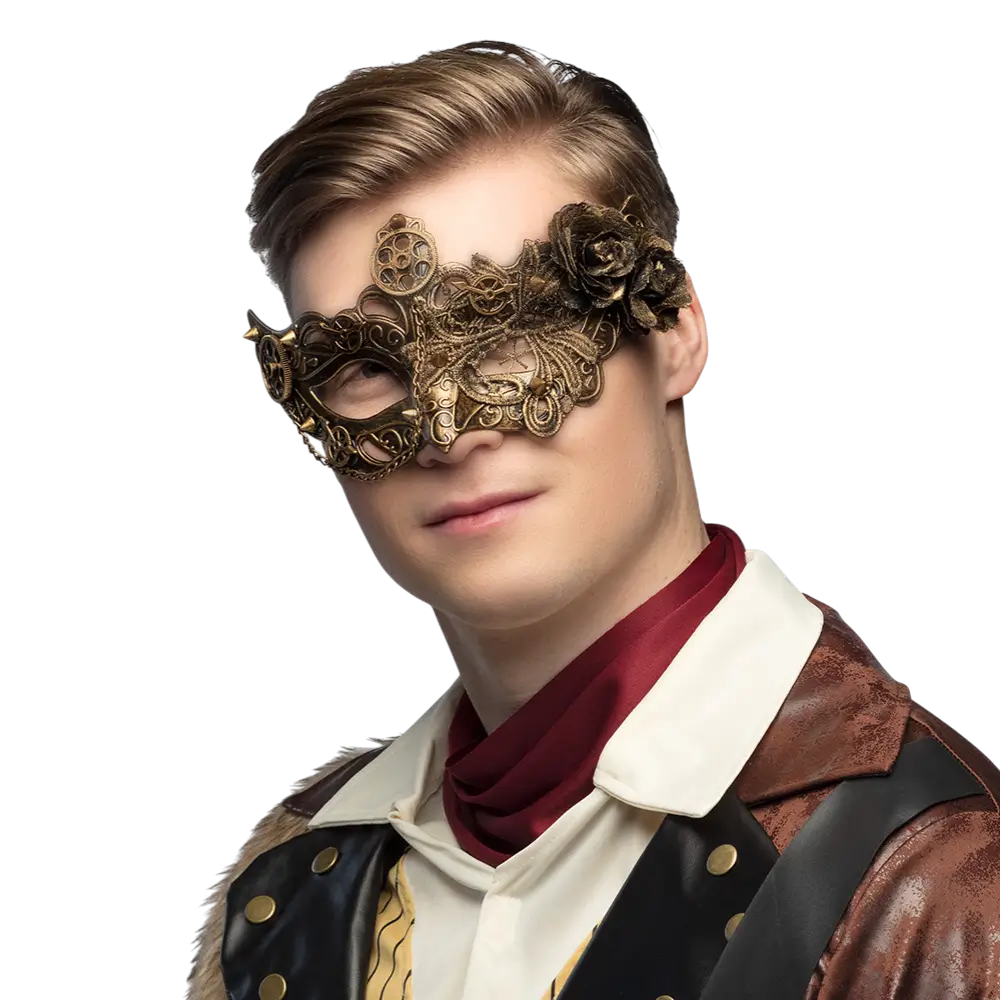 Steamflower Wolf Mask