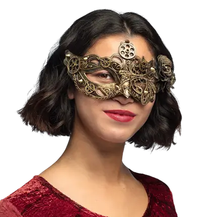 Steamflower Wolf Mask