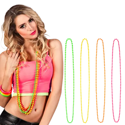 Set of 4 Candy IV necklaces
