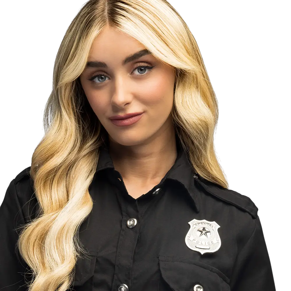 Metal badge Special police