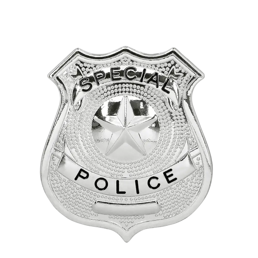Metal badge Special police