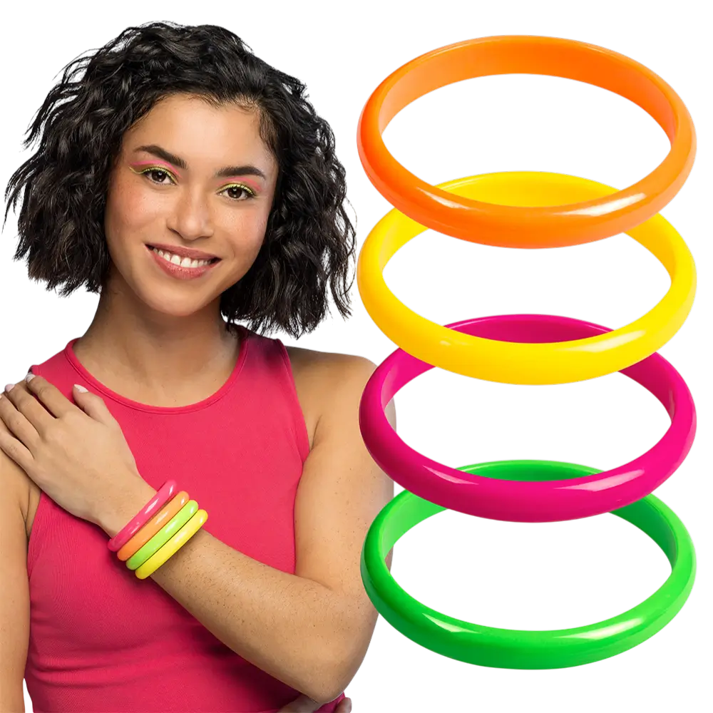 Set of 4 Rave bracelets