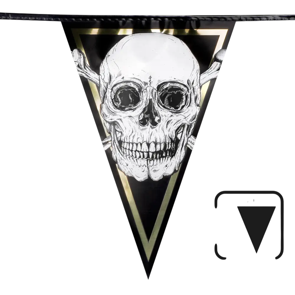 Pirates aluminium pennant garland