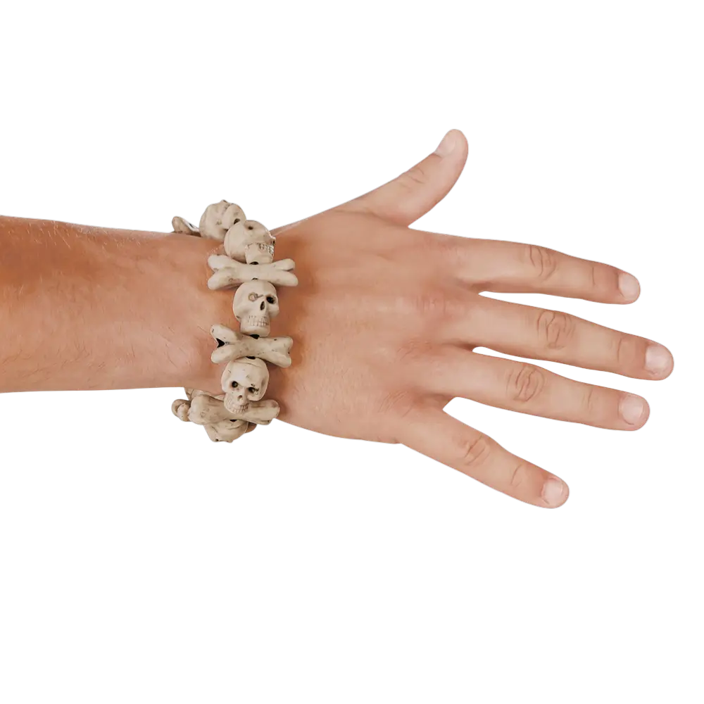 Skull bones bracelet