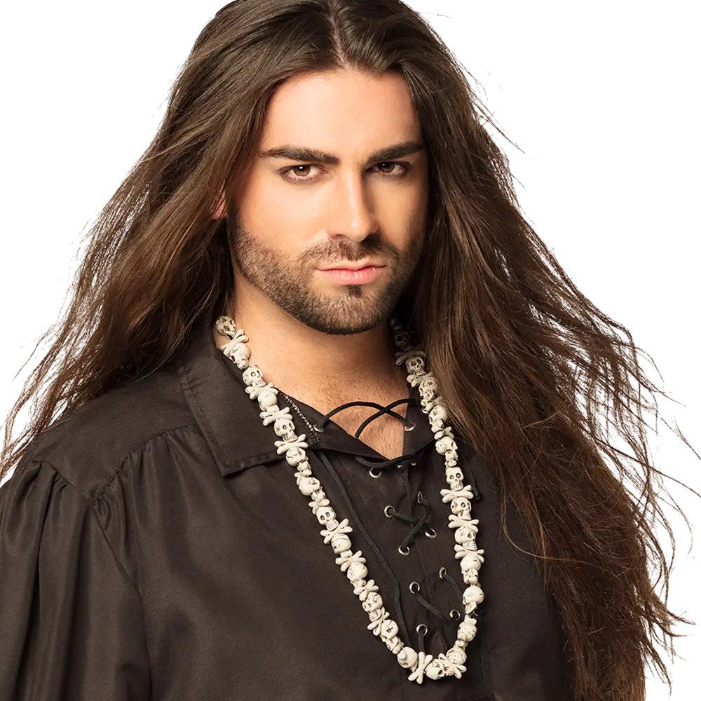 Skull bones necklace