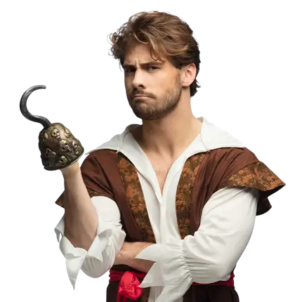 Pirate crochet skulls