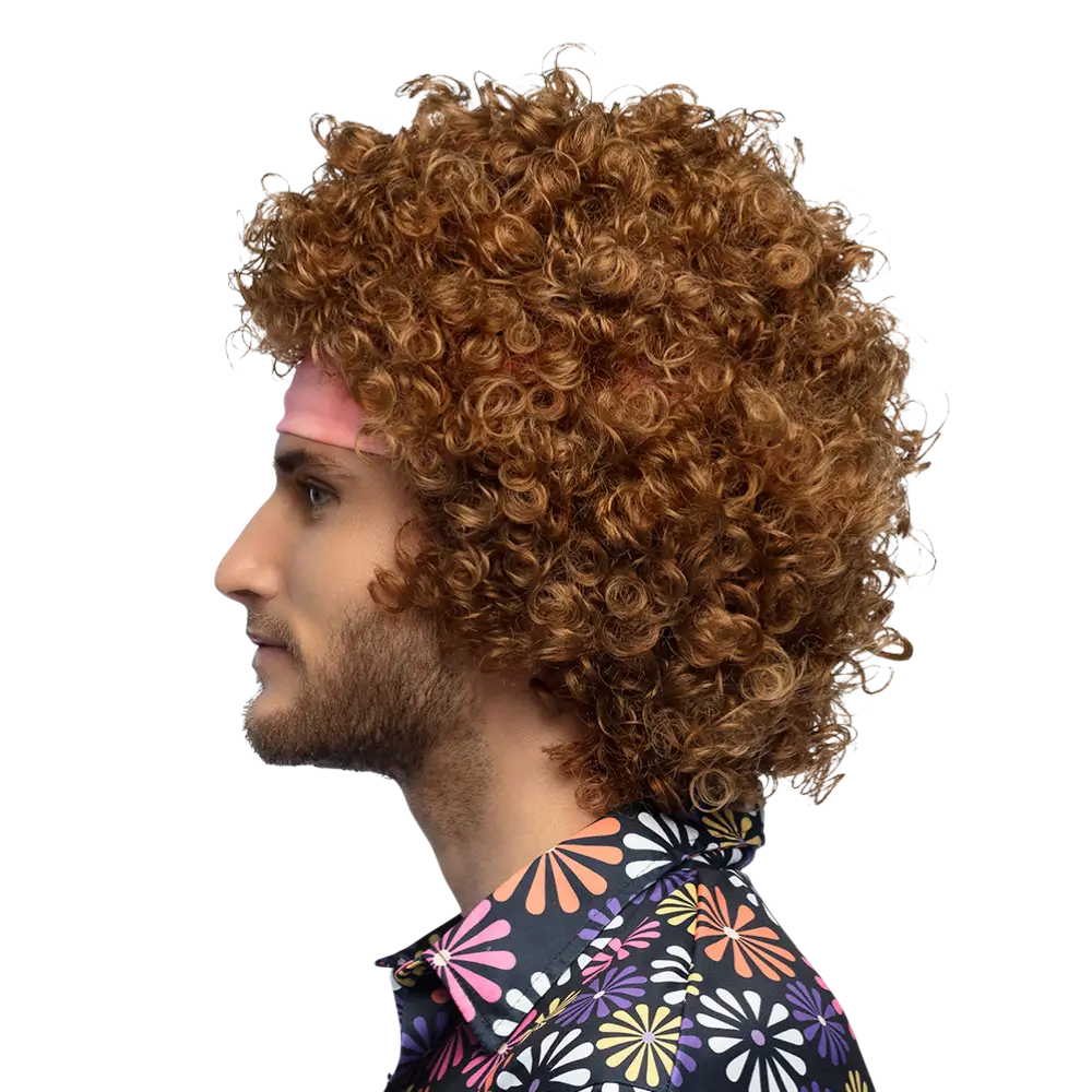 Hippie groove wig