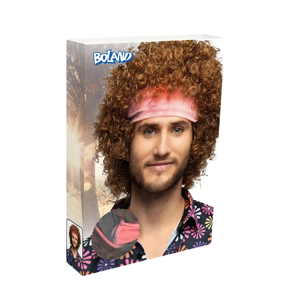 Hippie groove wig
