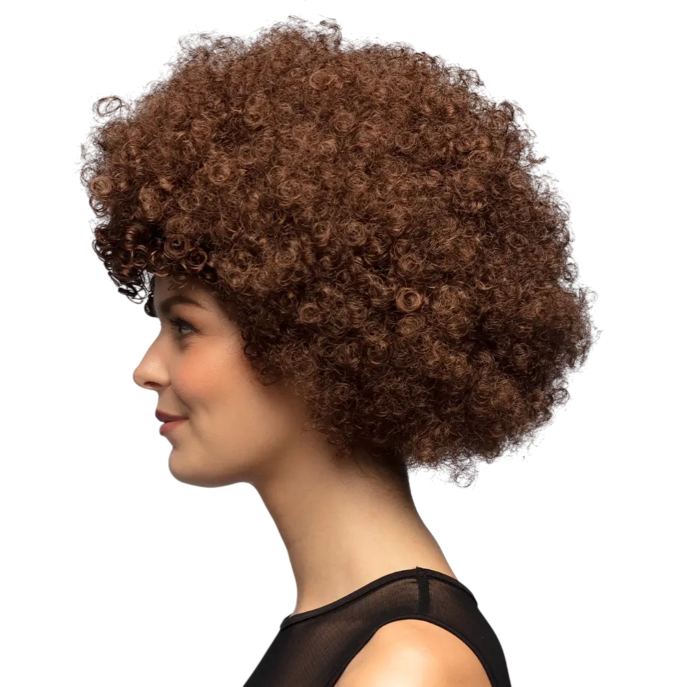 Groove brown wig