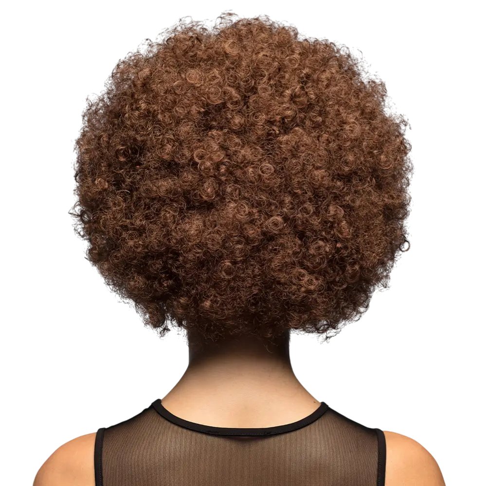 Groove brown wig