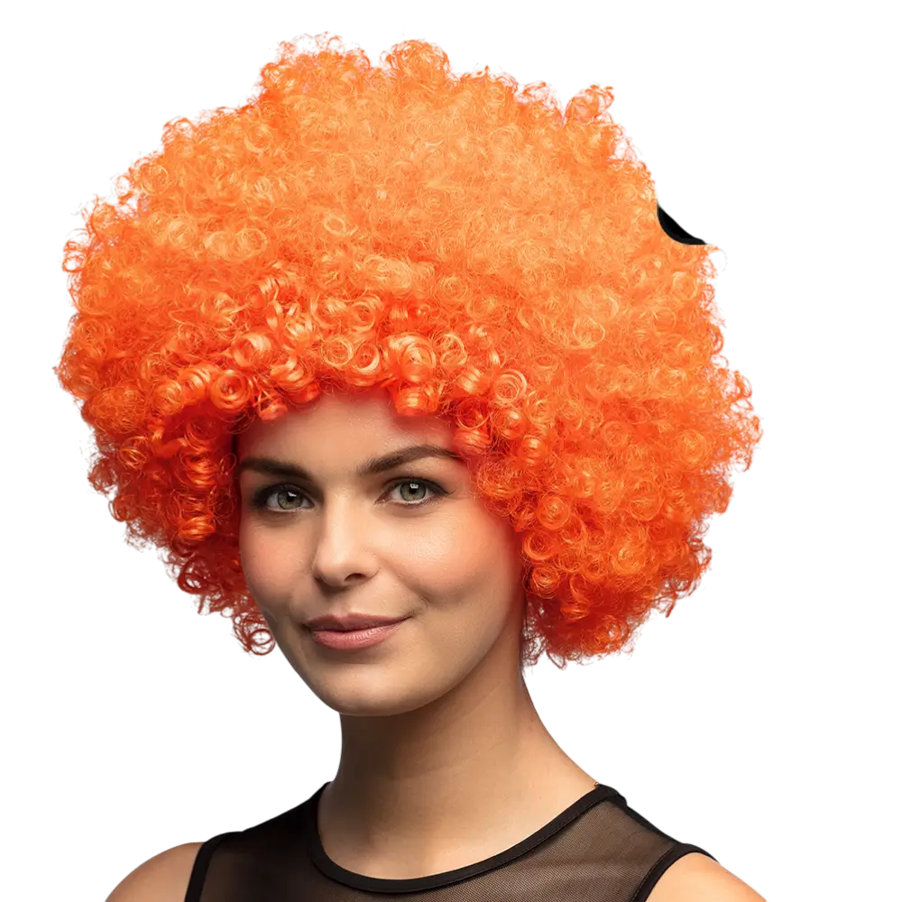 Groove orange wig
