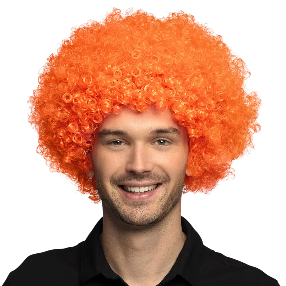Groove orange wig