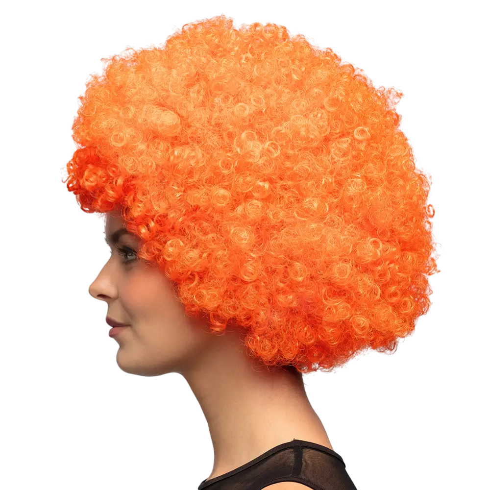 Groove orange wig