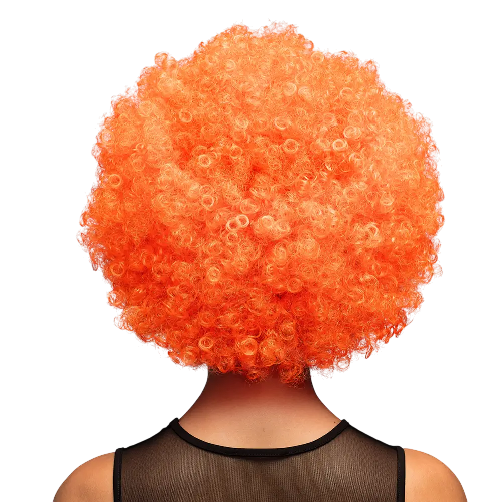 Groove orange wig