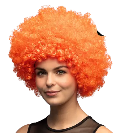 Groove orange wig