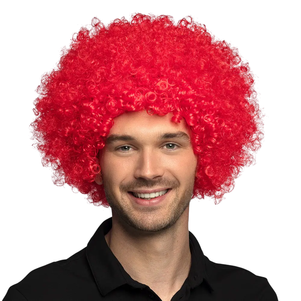 Groove red wig