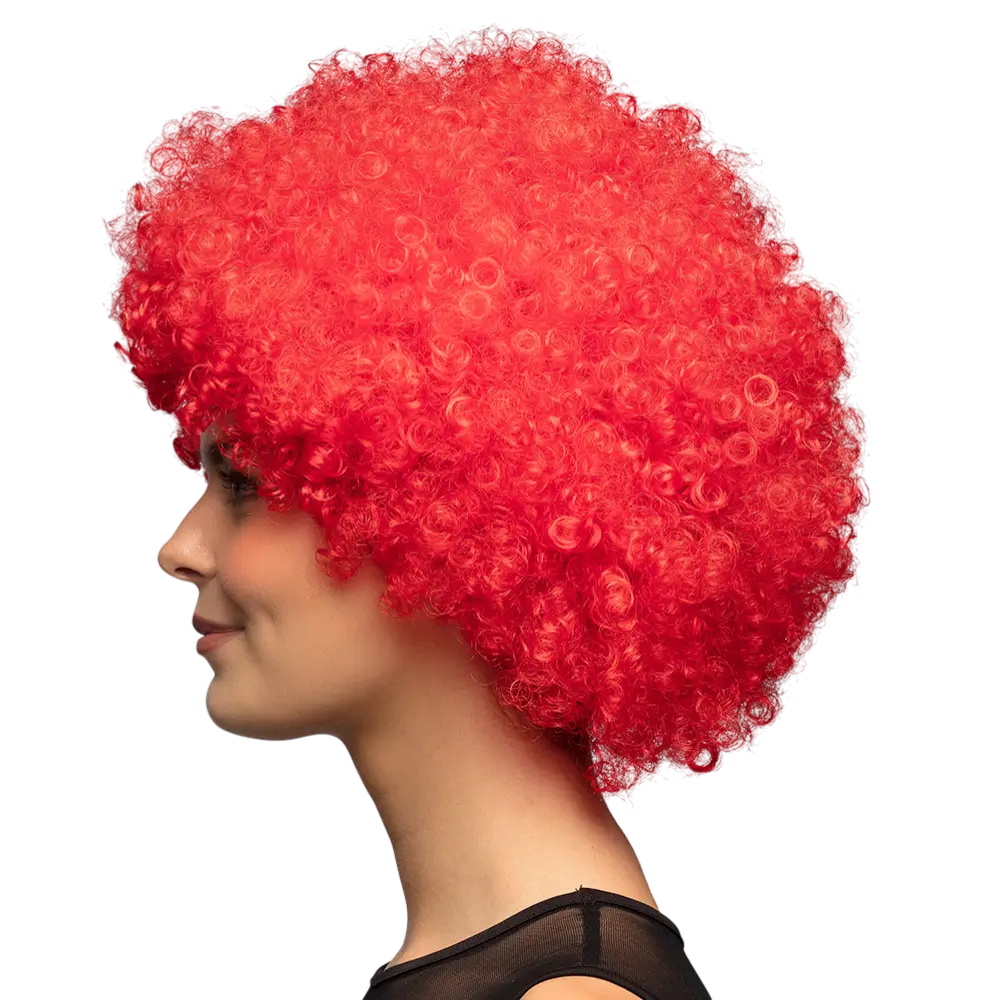 Groove red wig