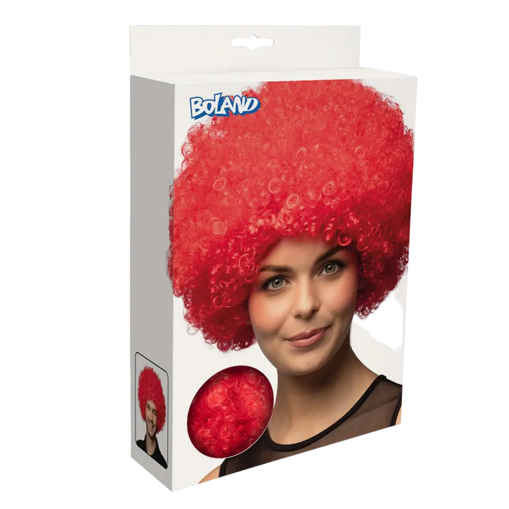 Groove red wig
