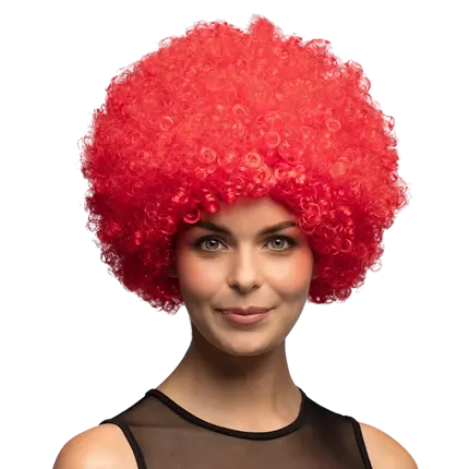 Groove red wig