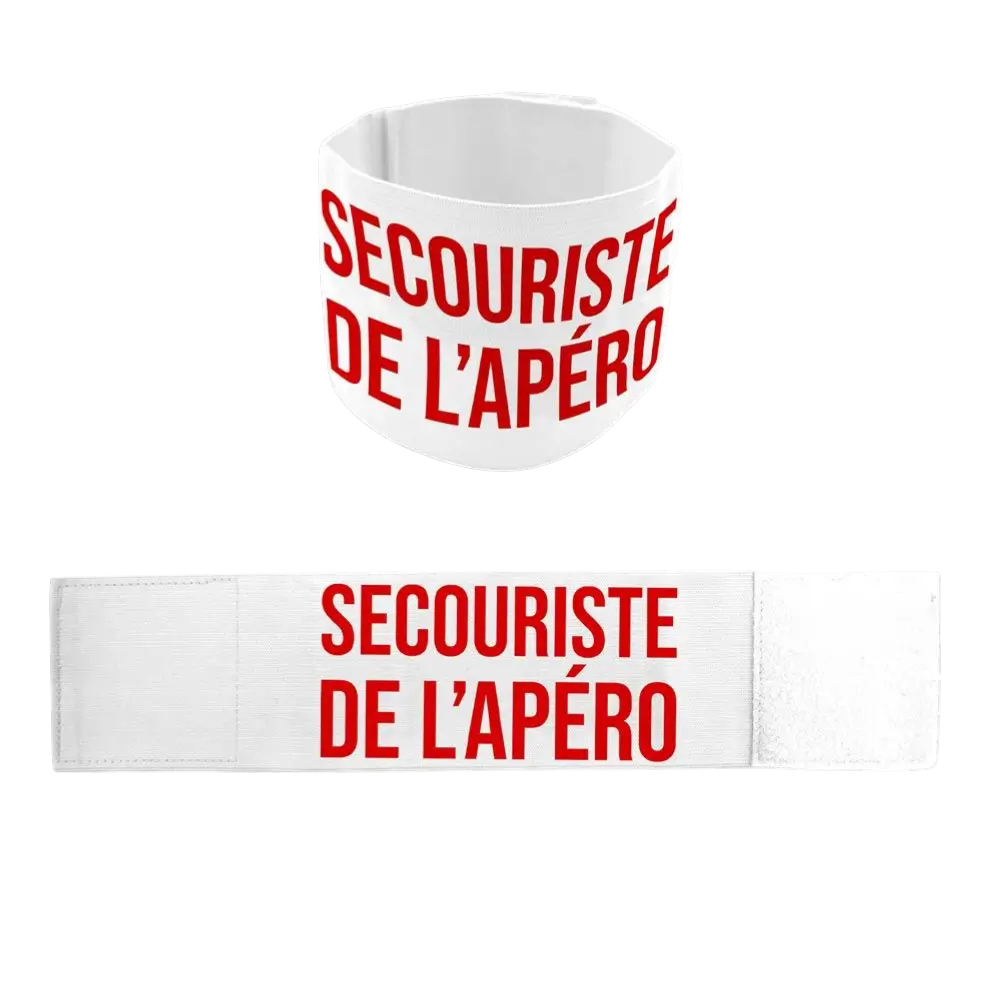 Secouriste de l'Apéro" Aperitif armband - Evening and EVG accessory