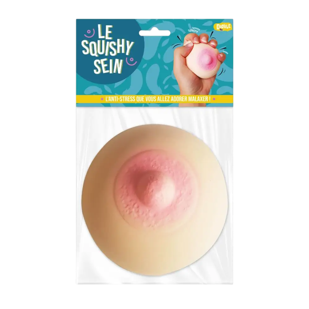 Dudule" Breast Stress Ball - Humorous and Unusual Gadget