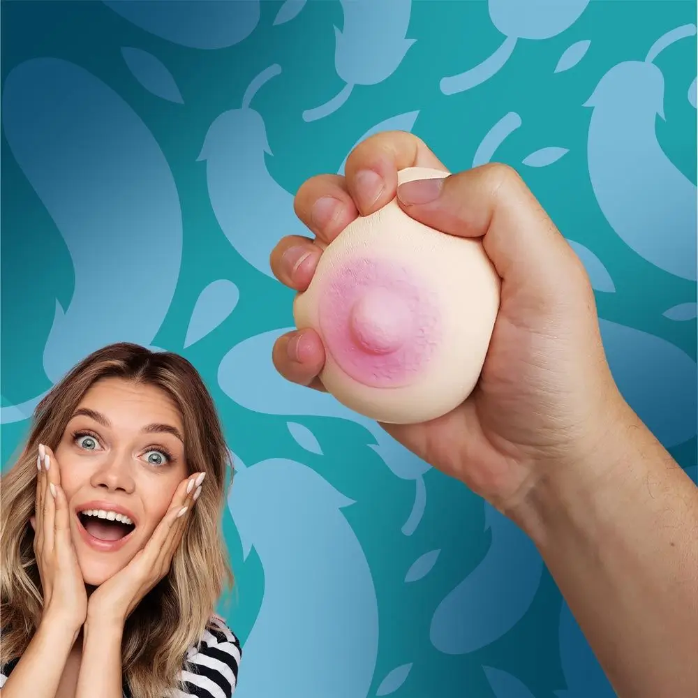 Dudule" Breast Stress Ball - Humorous and Unusual Gadget