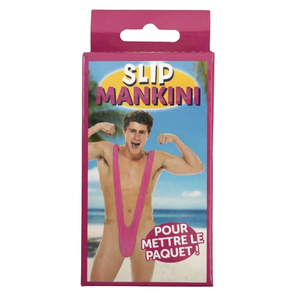 Pink Mankini Briefs Borat Style - EVG and Party Disguise