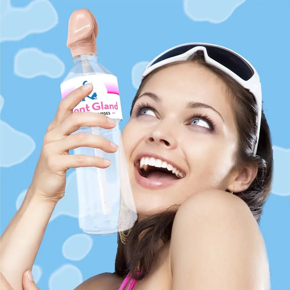 Water bottle acorn mount fun accessory humoristic