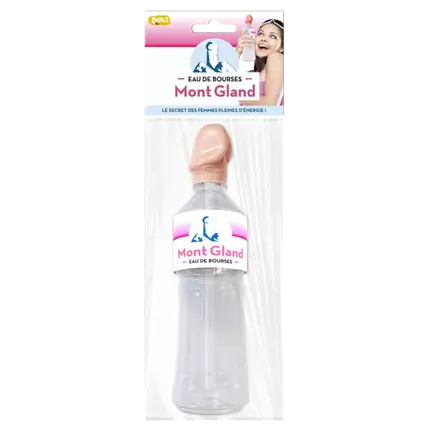 Water bottle acorn mount fun accessory humoristic