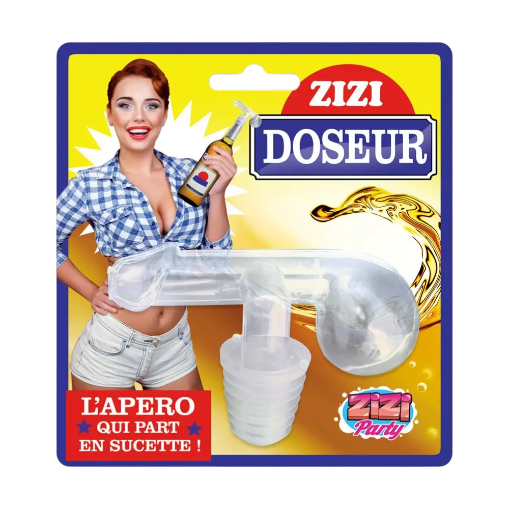 Zizi dispenser - Original alcohol pourer for parties and EVGs