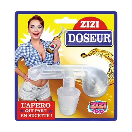 Zizi dispenser - Original alcohol pourer for parties and EVGs