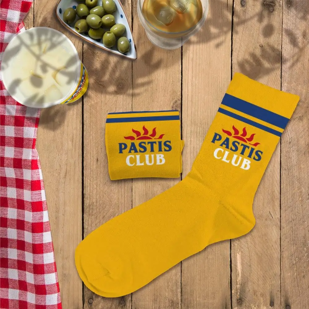 Pastis Club socks - Fun gift for aperitif lovers