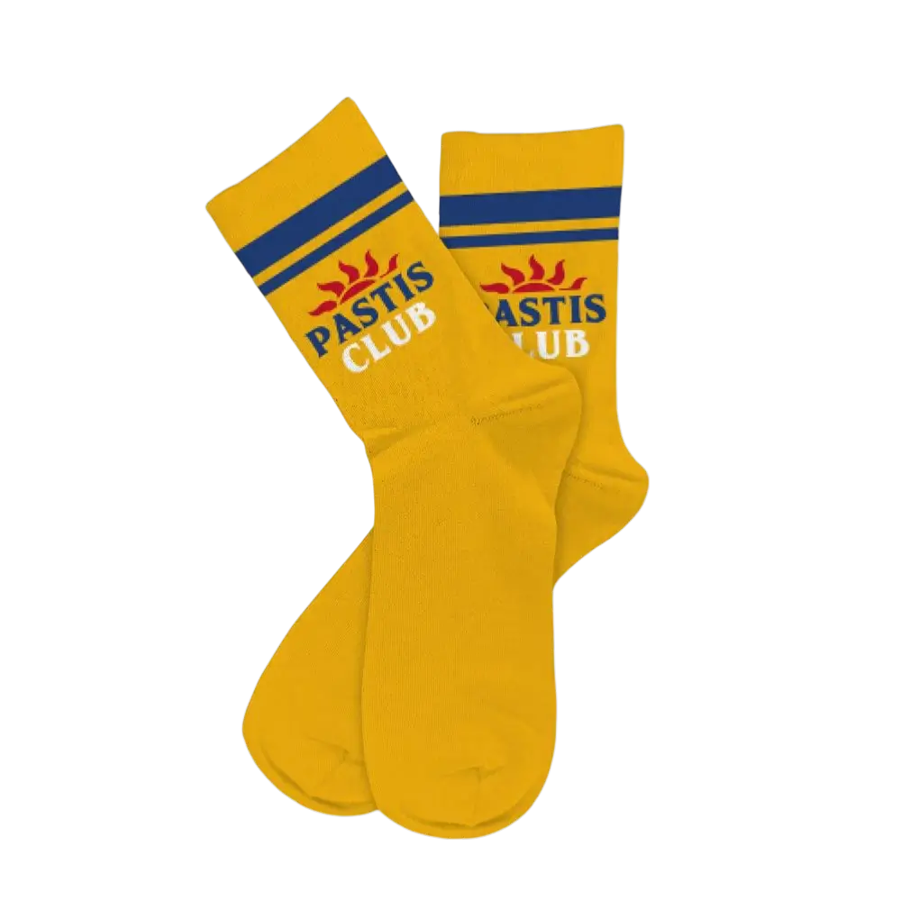 Pastis Club socks - Fun gift for aperitif lovers