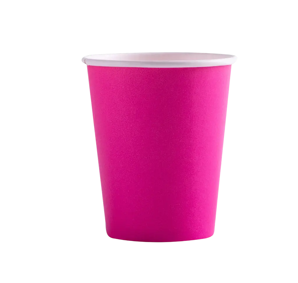 Paper Cups 20 cl Fuchsia – Disposable Party Cups