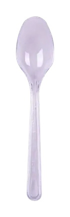 Small Reusable Dessert Spoons 15.6 cm Crystal Luxury – Reusable Tableware