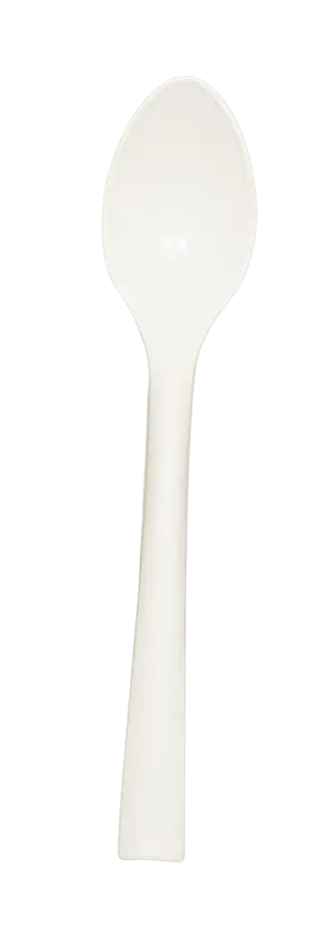 Small Reusable Unbreakable Spoons 14 cm White – Reusable Tableware