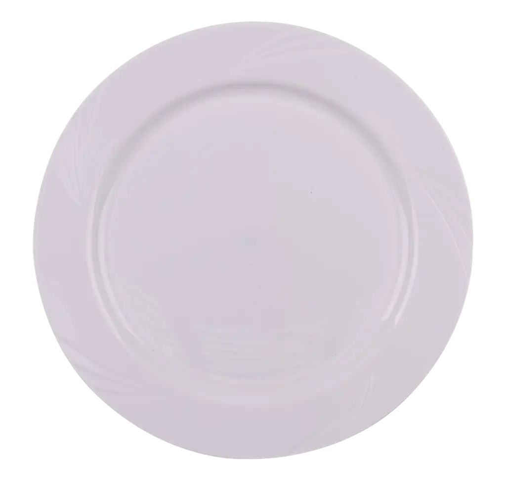 Reusable Unbreakable Plates 26 cm White – Party Tableware