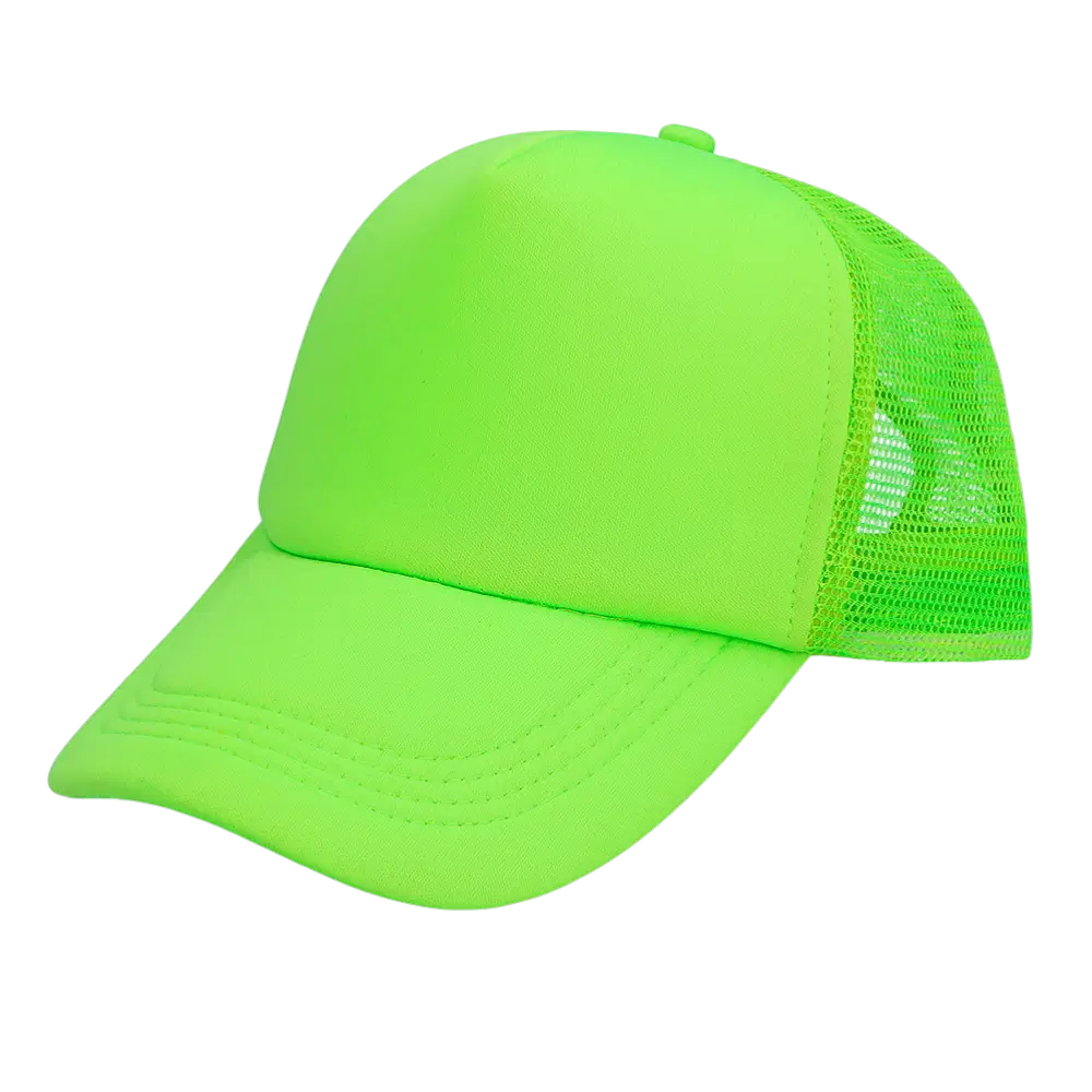 Fluorescent party and fancy dress cap - Fluorescent green
