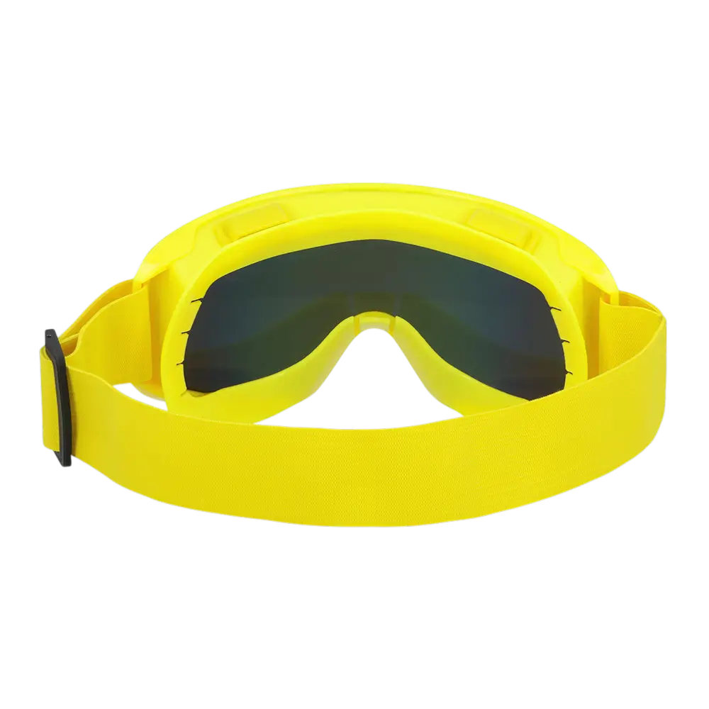 Ski goggles for parties and fancy dress - Fluorescent yellow