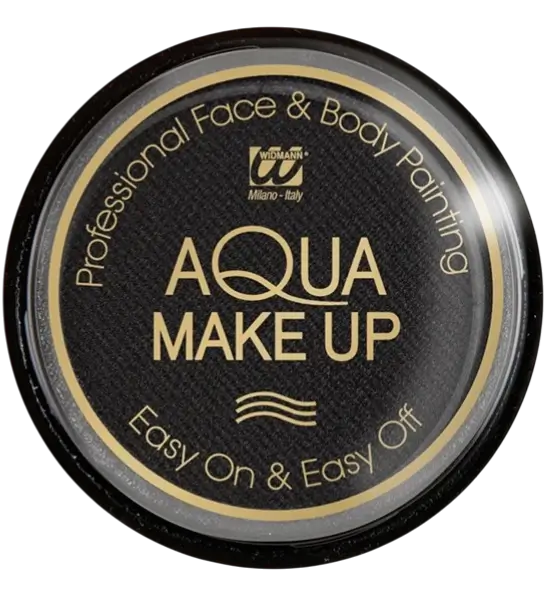 Black Water Makeup - Aqua Makeup 10 ml - Birthday Carnival Halloween Supporter