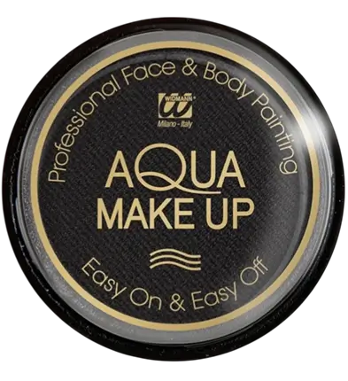 Black Water Makeup - Aqua Makeup 10 ml - Birthday Carnival Halloween Supporter