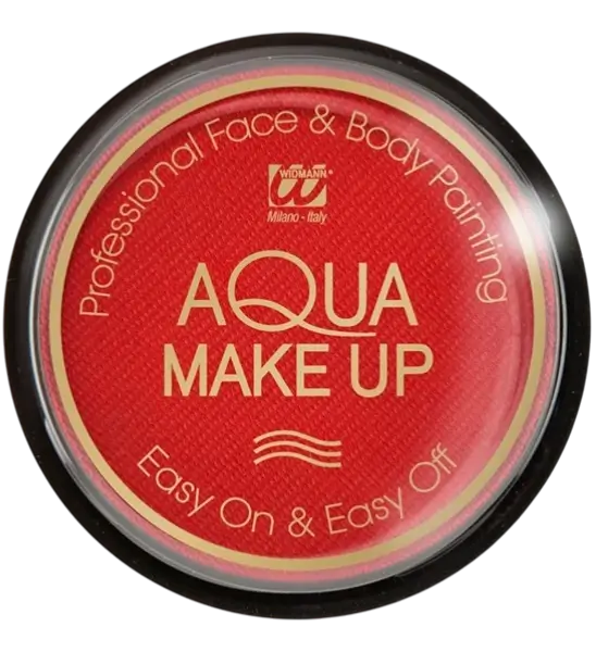 Red Water Face Makeup - Aqua Makeup 10 ml - Birthday Carnival Halloween Supporter