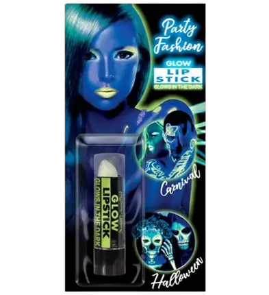 Fluorescent UV Lipstick - Halloween Carnival Face Makeup - 6 ml