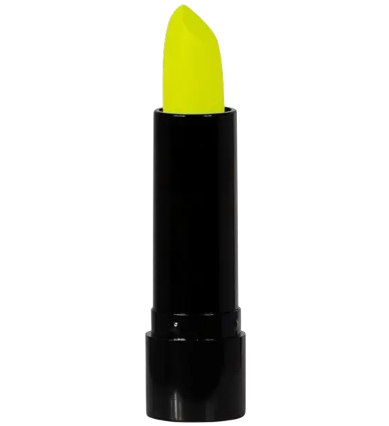 Lipstick Fluorescent Yellow UV - Halloween Carnival Face Makeup - 6 ml