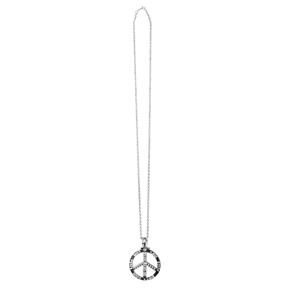 Peace Hippie necklace - Collier Symbole Paix Années 60